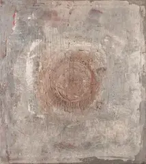 Heinz Mack, Untitled, Around 1954, Mixed media on canvas