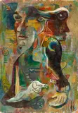 Bernard Schultze, Untitled (Januskopf)