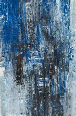 Untitled by Fred Thieler, 1958, Mixed media on cardboard, sold Nov 2014