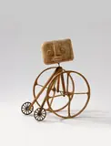 Harry Kramer, Gelber Wagen, 1956, Moving sculpture: wood, metal and paper. Height approx