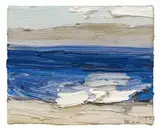 Untitled (Ostsee bei Kronsgaard) by Klaus Fußmann, 1997, Oil on canvas, sold Nov 2014