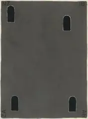 David Tremlett, za/nz/ib/ar, 1988, Pastel on paper