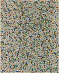 Untitled by Kuno Gonschior, 1989, Oil on canvas, sold Nov 2014