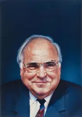 Helmut Kohl by Gottfried Helnwein, 1994, Watercolour on card, sold Nov 2014