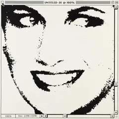 George Pusenkoff, Untitled (Lady Diana), 1997, Acrylic on canvas