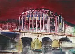 Samaritaine by Matthias Meyer, 2004, Oil on canvas, sold Nov 2014