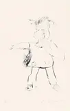 Maria Zerres, Julia, 1990, 7 sheet drypoint-etching on card
