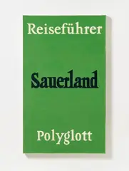 Reiseführer by Peter Zimmermann, 1992, Lacquer on canvas, sold Nov 2014