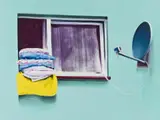 Cornelius Völker, Fenster VI, 2004, Oil on canvas