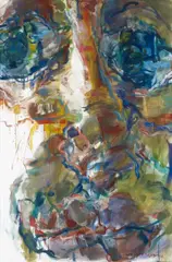 Marwan, Untitled, 1978, Tempera on canvas