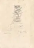 Cy Twombly, Agori, 1966, Oil, gouache and pencil on Fabriano cardboard