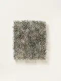 Feld by Günther Uecker, 2000, Nails and acrylic on canvas on panel. Approx, sold Nov 2014