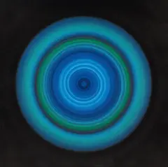 Rotation Grün by Robert Rotar, 1968, Oil on canvas, sold Nov 2014