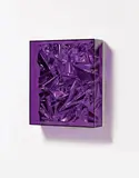 Anselm Reyle, Untitled, 2009, Mixed media on canvas in acrylic glass