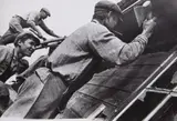 Boris Ignatovich, Construction site, 1929, Gelatin silver print, printed before 1958 (copy print)