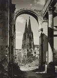 Karl Hugo Schmölz, Forum Coloniense. Durchblick von der Brückenstraße auf den Dom (View from Brückenstraße to the Cathedral)