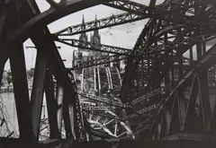 Hermann Claasen, Trümmerbilder (debris images), Portfolio containing 5 posthumous gelatin silver prints on Agfa-Record-Rapid paper, printed by Axel Thünker 1990. Each