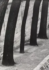 Otto Steinert, Skizzen aus Paris 3 (sketches from Paris 3), 1948/49, Vintage ferrotyped gelatin silver print