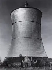 Reinhard Matz, Hamm-Uentrop (from the series: Zivilisierte Landschaften), 1976, Ferrotyped gelatin silver print