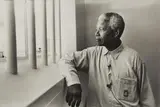 Jürgen Schadeberg, Nelson Mandela in his cell on Robben Island (revisit)