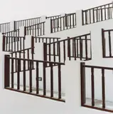 Boris Becker, Aufgang Doha, Katar (Staircase, Doha, Qatar), 2005, Chromogenic print on Kodak-Professional-Endura paper