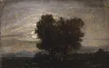 Johan Christian Clausen Dahl, Moonlit Trees