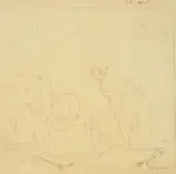The Chemist by Carl Spitzweg, Pencil on fine paper, sold Nov 2014
