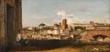 called Munich Charles Victoire Frédéric Moench, A View of Rome, Oil on canvas