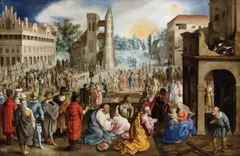 attributed to Anton Mozart, The Adoration of the Magi, Oil on copper