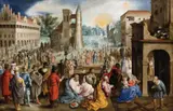 attributed to Anton Mozart, The Adoration of the Magi, Oil on copper