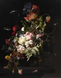 Simon Pietersz Verelst, A Floral Still Life, Oil on canvas (relined)