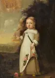 attributed to Jacob Gerritsz Cuyp, Portrait of a Child, Oil on panel (parquetted)