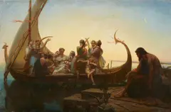 Charles Gleyre, The Evening or The Lost Illusions, Oil on canvas (relined)
