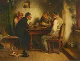 Hugo Kauffmann, A Tavern Scene