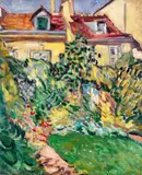 Louis Valtat, Maison au fond du Jardin, Circa 1907, Oil on canvas