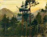 Max Slevogt, Sonnenuntergang