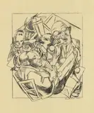 Max Beckmann, Stadtnacht