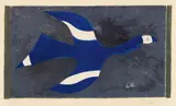 Georges Braque, Vol de nuit (oiseau XII), 1957, Colour lithograph on wove paper with watermark "ARCHES"