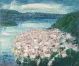 Clifford Holmead Phillips, Village sur Lac
