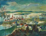 Franz Heckendorf, Kirchdorf an einer Seenplatte