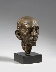 Anna Mahler, Kopf Arnold Schönberg, 1951, Bronze