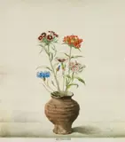 Josef Mangold, Blumen im Tonkrug
