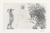 Pablo Picasso, Cauchemar, 1968, Aquatint on wove paper