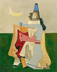 Mondmädchen I by Otto Ritschl, 1927, Oil on canvas, sold May 2014