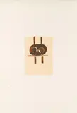 Untitled by Joseph Beuys, 1957, Stain on paper on paper support, sold May 2014