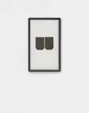 Joseph Beuys, Gegenüber dem Fixsternhimmel, Ca. 1978, Pencil on two paper bags on card