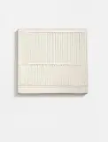 Heinz Mack, Doppel-Vibration (Weißes Relief)