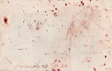 Untitled by Hermann Nitsch, 1988, Oil on canvas, sold May 2014