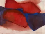 Otto Ritschl, Komposition 1963/30, 1963, Oil on canvas