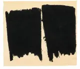 Richard Serra, Reykjavik, 1991, Oil crayon on screenprint on card mounted on nylon fabric. Approx